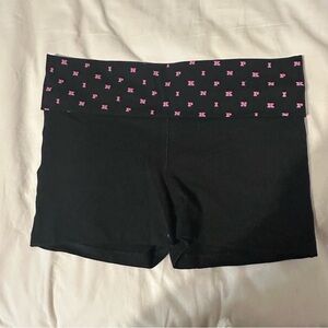 Y2K PINK Victoria Secret YOGA SHORTIE SHORTS